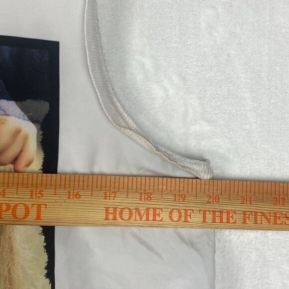 Express Tank Top Womens Medium White Out Of Your League Sleeveless Lightweight - Picture 6 of 9